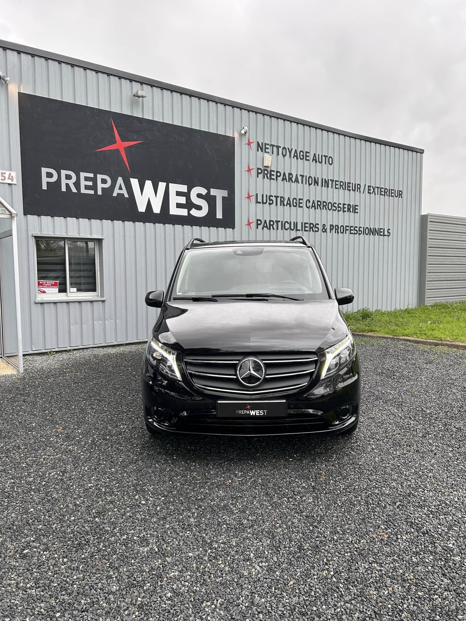 Protection céramique sur Mercedes vito  PRÉPARATIO…