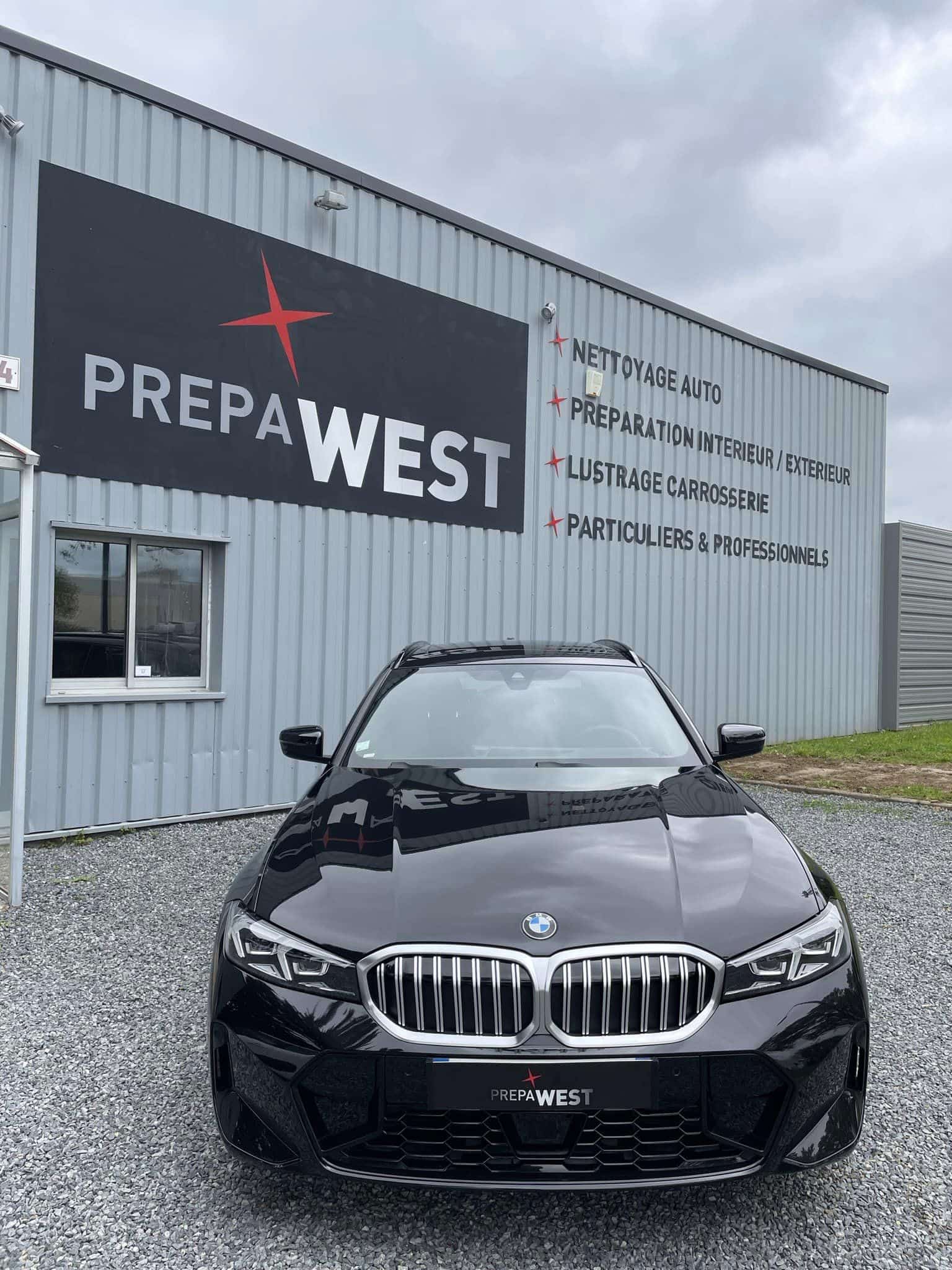 Protection céramique sur BMW série 3   lustrage st…