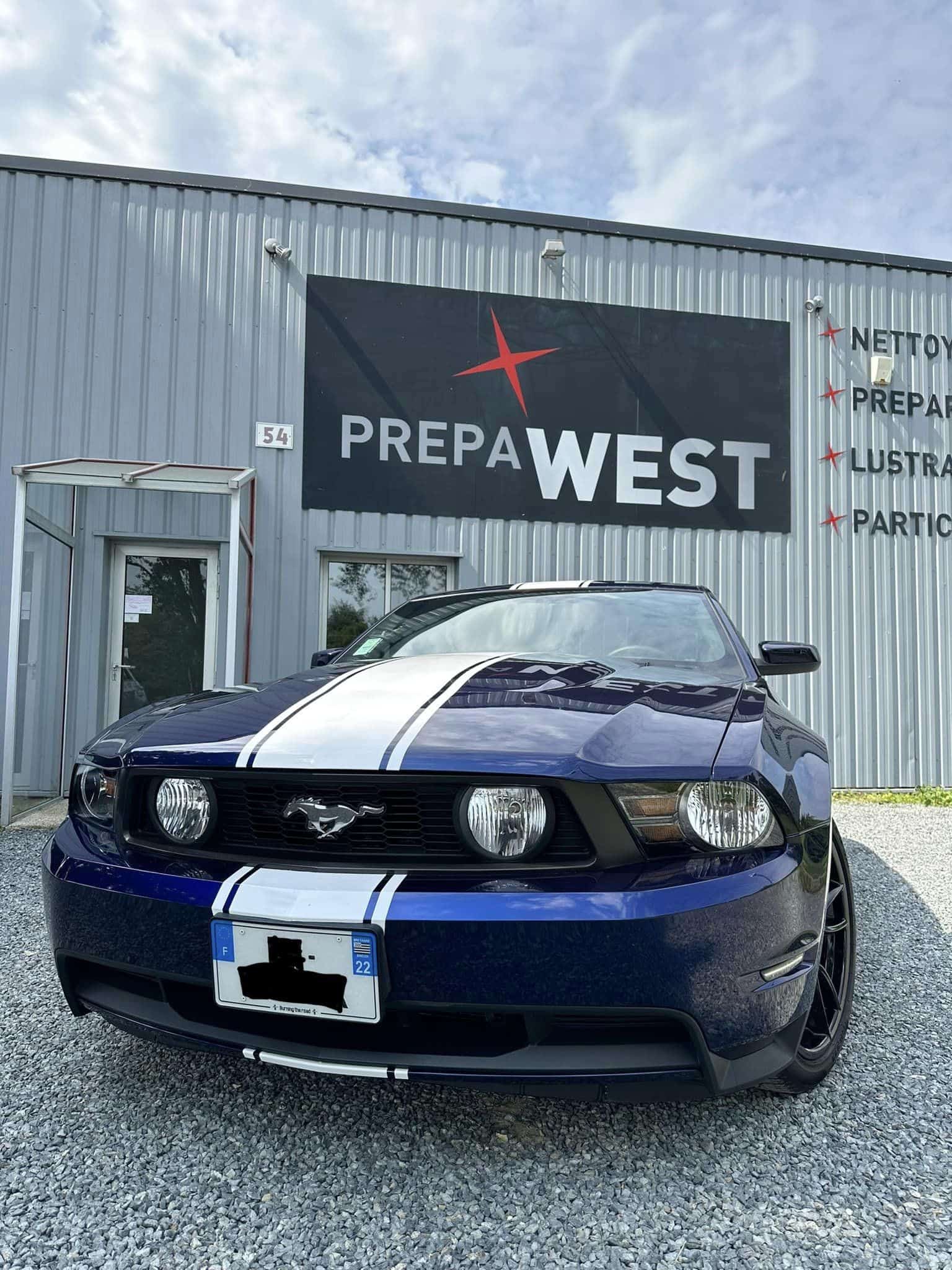 Mustang 5.0  Lustrage stage 1  Prélavage  Lavage  …