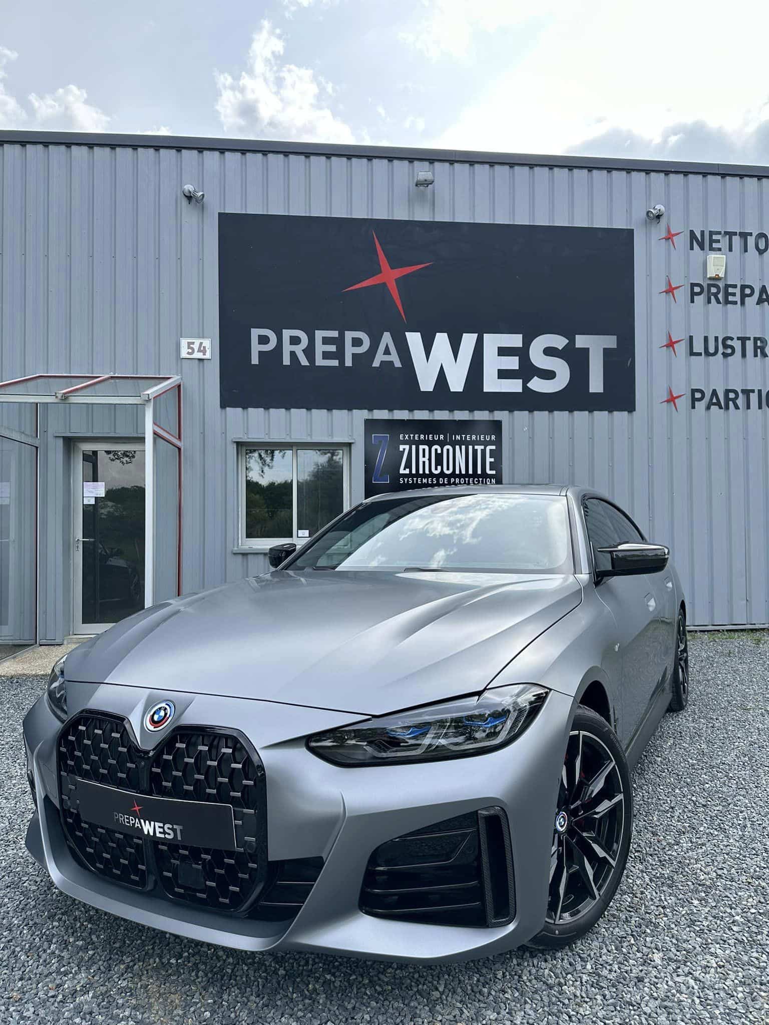 Protection céramique sur cette BMW M440i  Hydropho…