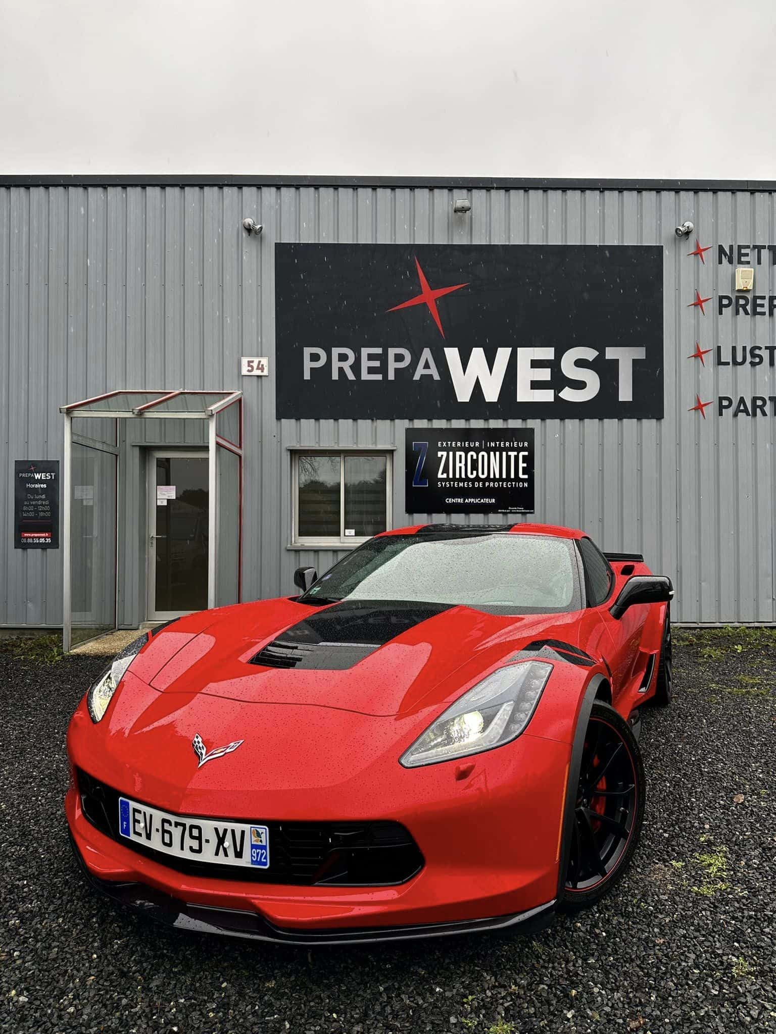 CHEVROLET CORVETTE C7  Correction / lustrage   La …